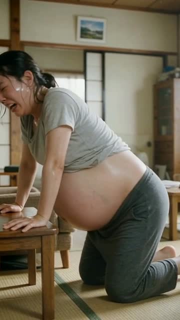 若妻が眉根を寄せて…