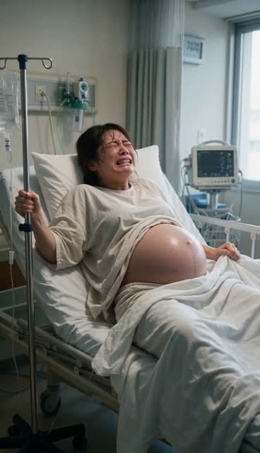 必死にいきむ人妻…アリ？